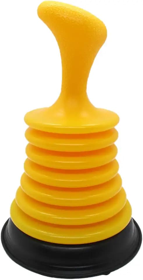 Gadgetime USA Small Sink Plunger - Mini Sink & Drain Plunger for Bathrooms, Kitchens, Sinks, Baths, Showers, RVs & Tubs - Mini Clog Remover - Heavy Duty Plumber's Plunger