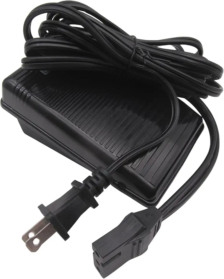 CKPSMS Brand - 1PCS #250834002 110V Foot Control Pedal Compatible with/Replacement for Singer Brand 14U32,14U34,14U44,14U52,14U52A,14U454,14U64 JUKI Brand Serger MO-103/104/134/623/644D