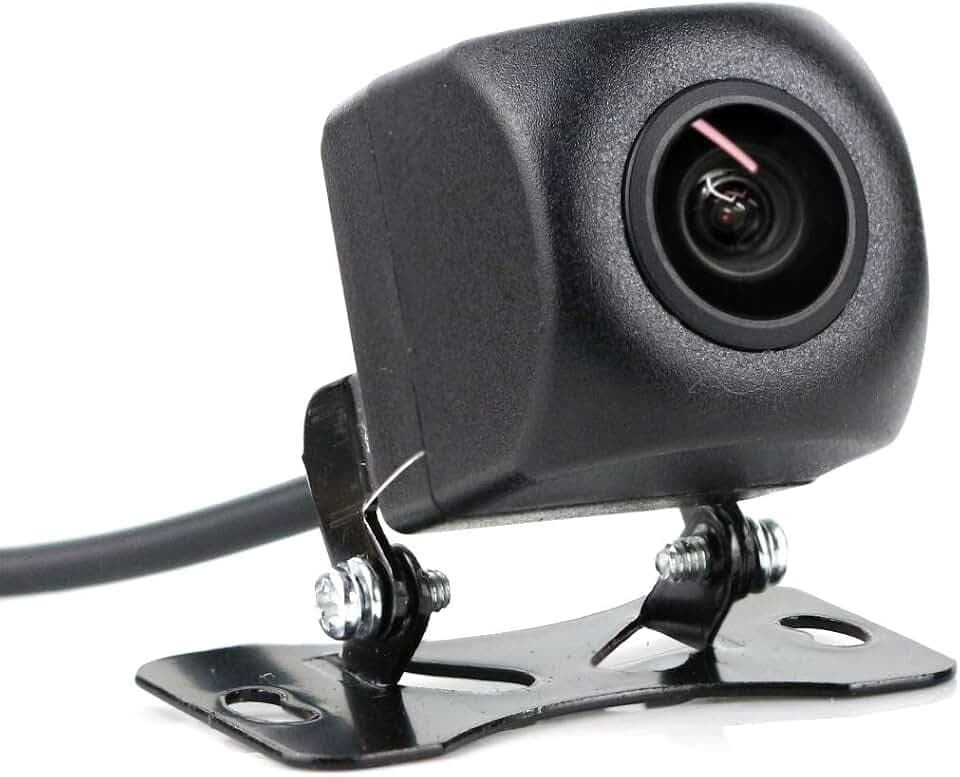 Rückfahrkamera, 12V1A Fischaugenlinse, Auto Rückfahr-Webcam mit 160 ° Perfektem Blickwinkel Nachtsicht, für Auto Pickup Truck SUV Minivan Sattelzug
