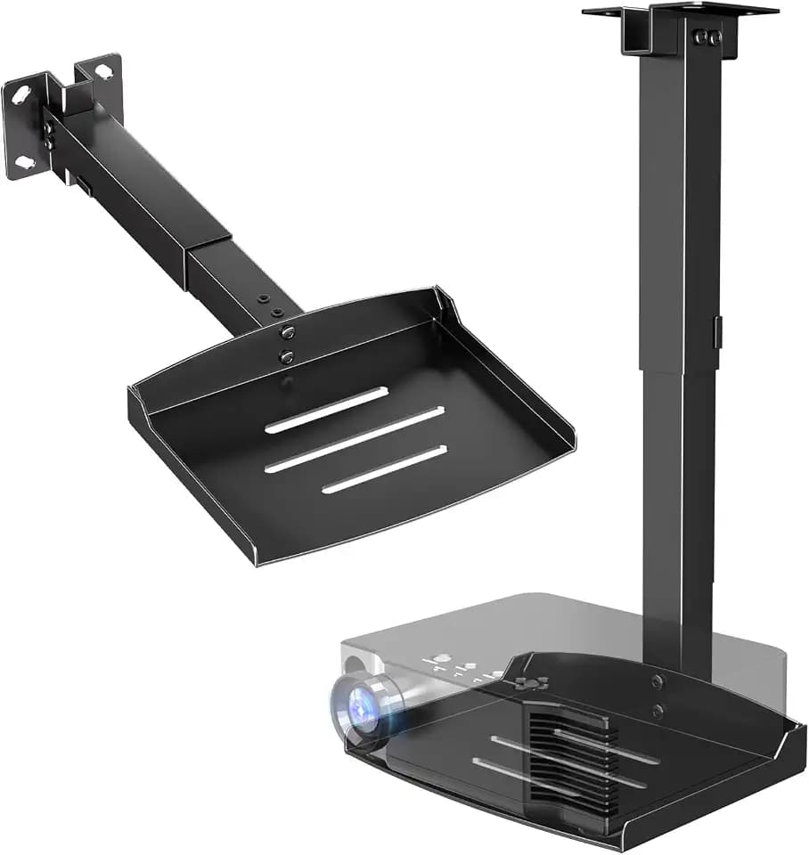 PUTORSEN Beamer Projektor Halterung Höhenverstellbar bis 10 kg