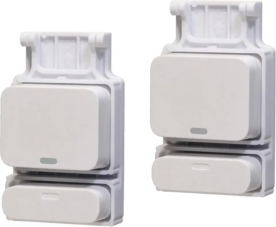 2-Pack Garage Door Brackets for SimpliSafe Entry Sensors, Easy Mounting