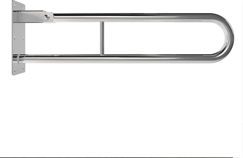 Aquabad® klappbarer Edelstahl Wandstützgriff Haltegriff, 50 cm