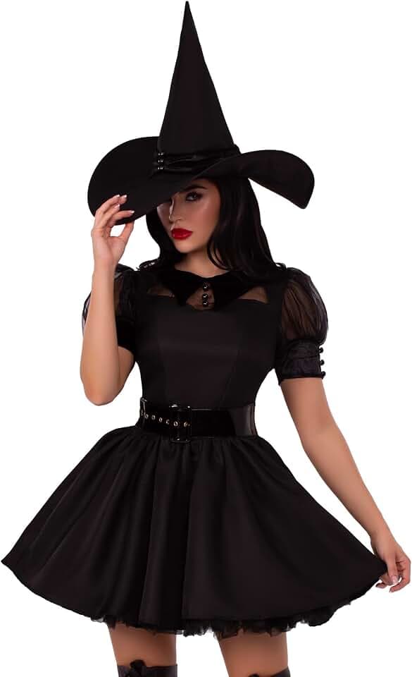 Leg Avenue Bewitching Witch Kostüme black S