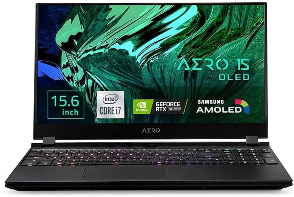 PORTATIL GIGABYTE AERO 15 OLED KC-8ES5130SP i7-10870H 3060P16GB 512GB 15,6'W10P