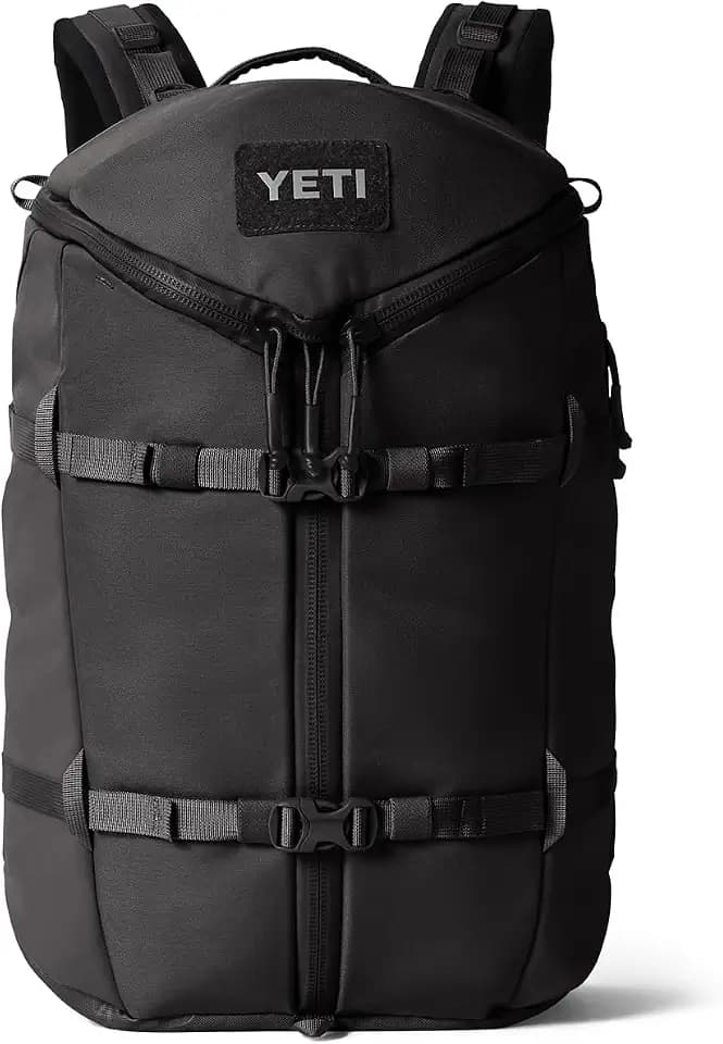 YETI Ranchero Backpack 27L, All-Day Utility Pack, Structured and Durable, Black