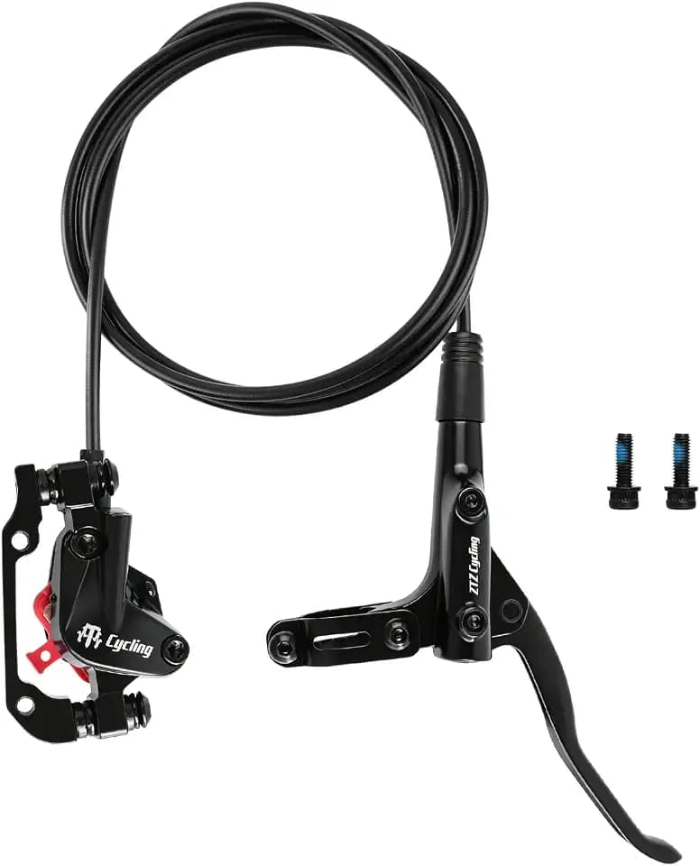 BR-BL-MT200 MTB Hydraulic Disc Brakes Set Left Front 800mm Right Rear 1550mm Mountain Bike Hydraulic Brake Mountain Bike Bicycle Disc Brake 2 Piston
