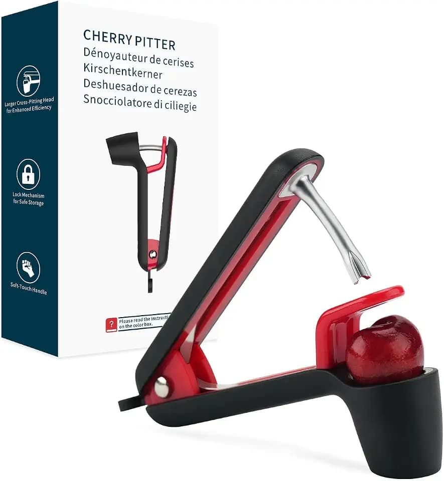 KITCHENDAO Cherry Pitter Tool, Cherry Core Remover