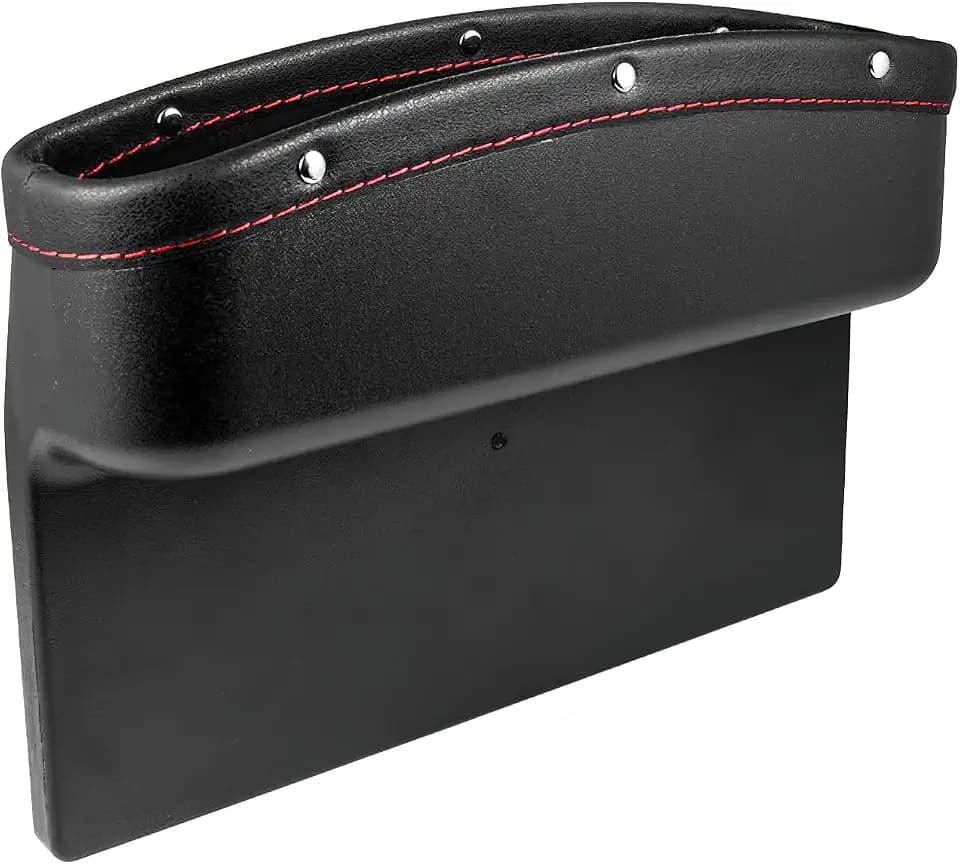 Auto Vordersitz Aufbewahrungsbox, Autositz Organizer, Zubehör Auto Aufbewahrung, Aufbewahrungsbox Handschuhbox, für Autos (Schwarz)