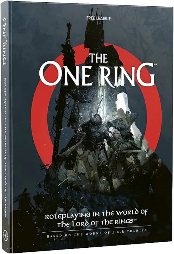 Free League Publishing The One Ring RPG Core Rules 2nd Edition (Fantasy RPG, Hardback, Full Color)