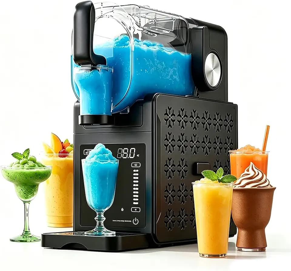 QIDO 84oz Slushie Machine for Home, Frozen Drink Maker,No Ice Needed