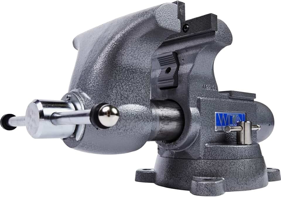 Wilton Tradesman Bench Vise, 8" Jaw Width, 6-3/4" Max Jaw Opening, 4-3/4" Throat (Model 1780A)