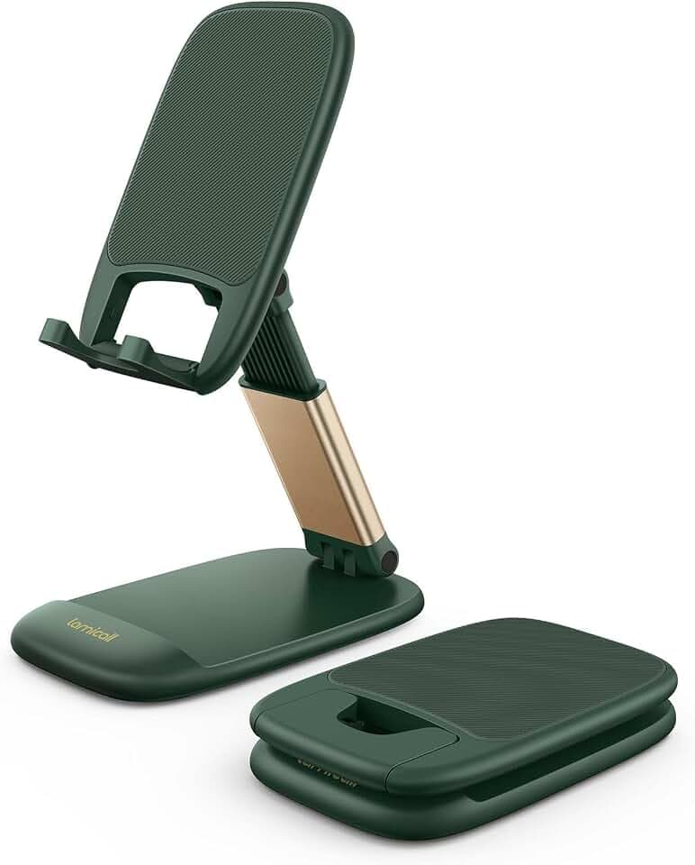 Lamicall Handy Ständer Verstellbar, Faltbare Handy Halterung Handyhalterung