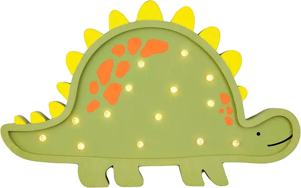 Mud Pie Dino Wood Night Light