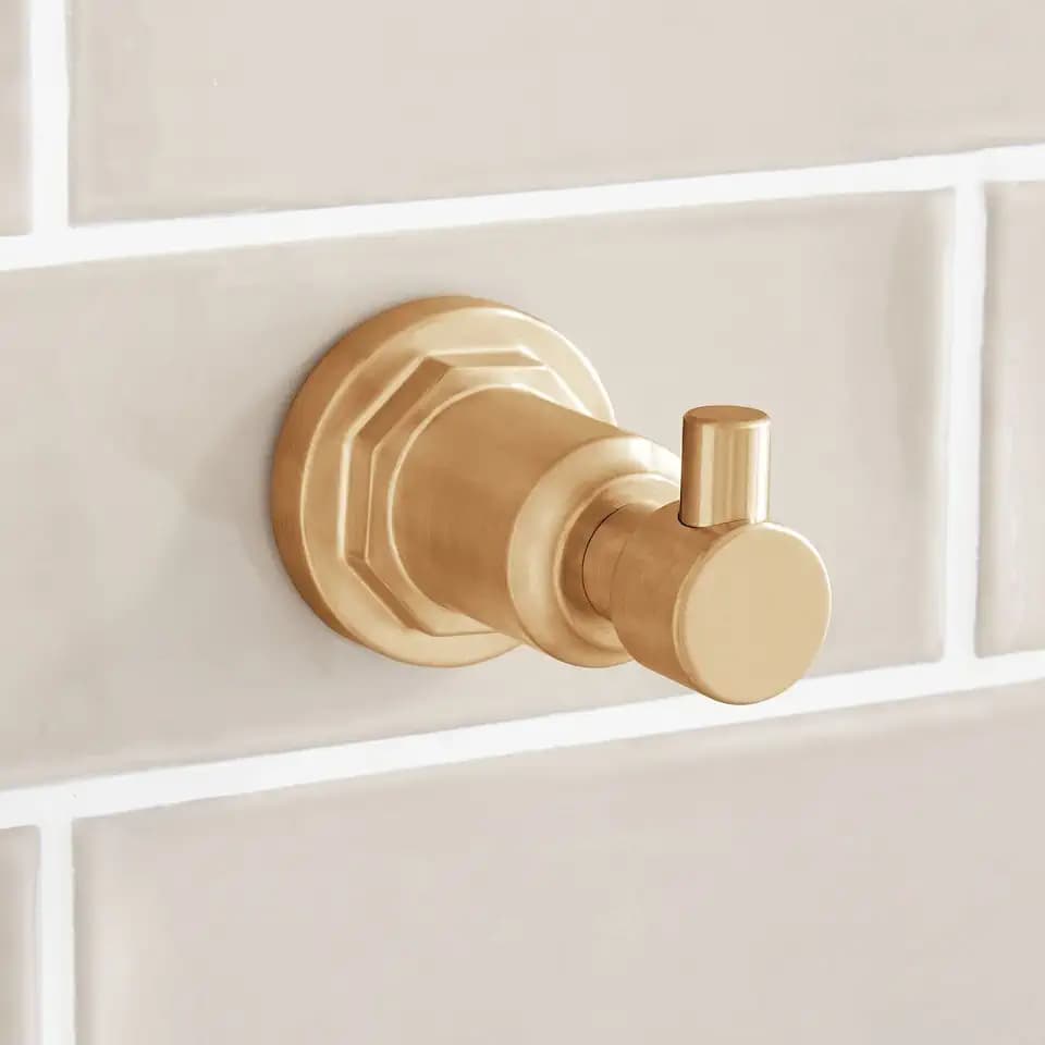 Signature Hardware 476967 Greyfield Single Robe Hook