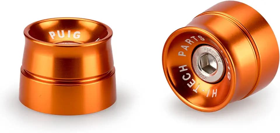 Puig 21013T Lenkergewichte Speed CNC-gefräst, Orange