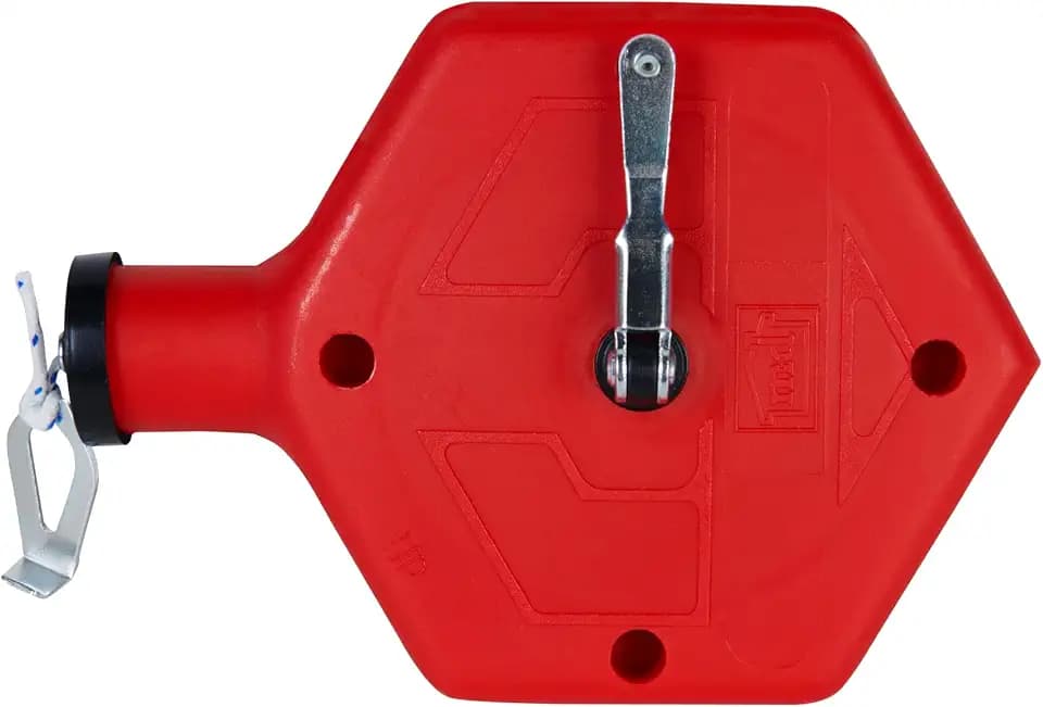 MD Building Tuff Line™ Contractor Chalk Reel, Red, 100ft