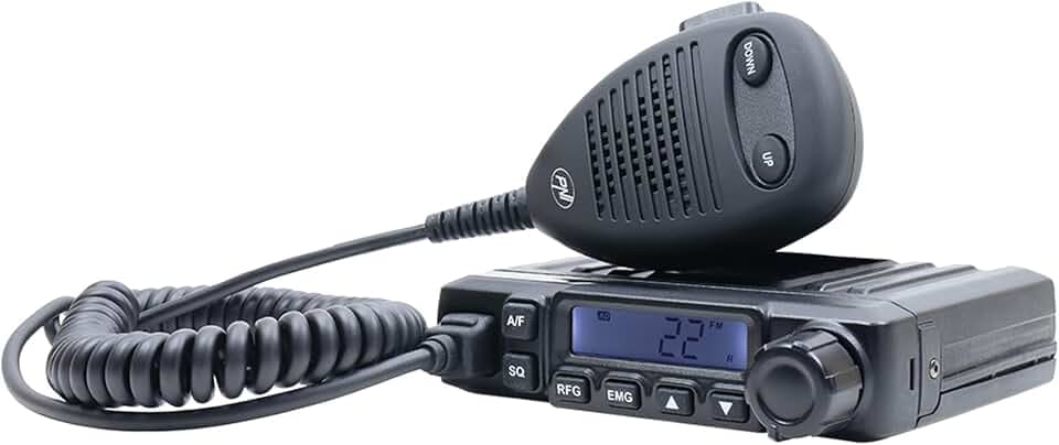 CB-Funkgerät PNI Escort HP 6500, Multistandard, 4 W, AM-FM, 12 V, ASQ, HF-Verstärkung, Zigarettenanzünderstecker enthalten