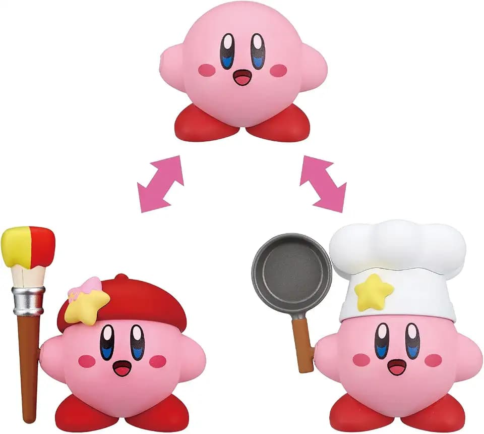 Bandai Namco - Kirby - Kirby Copy Ability Figure - Artist & Cook Mini Figure