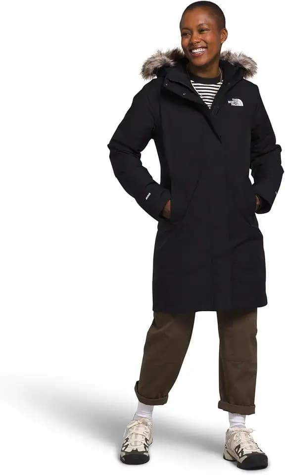 THE NORTH FACE Women's Arctic Parka (Standard & Plus Size) | Waterproof Shell, Recycled Down Insulation, Adjustable Hood