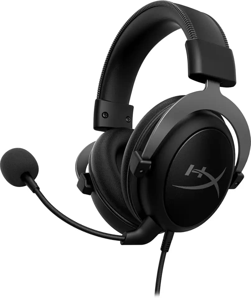 HyperX Cloud II –Gaming Headset für PC, PS5 / PS4. Inklusive virtuellem 7.1 Surround Sound und USB-Audiosteuerungsbox