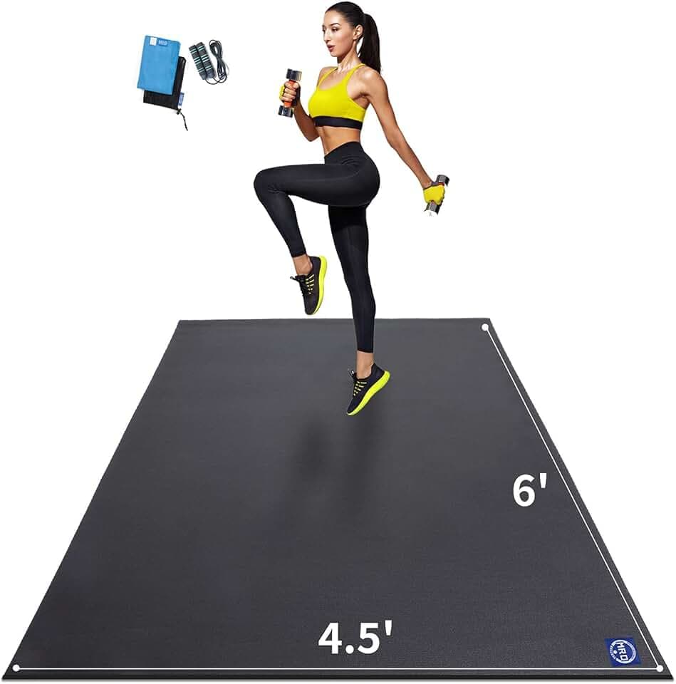 MRO Extra Large Exercise Mat 8'x4.5'/7'x4.5'/6'x4.5'(7mm)