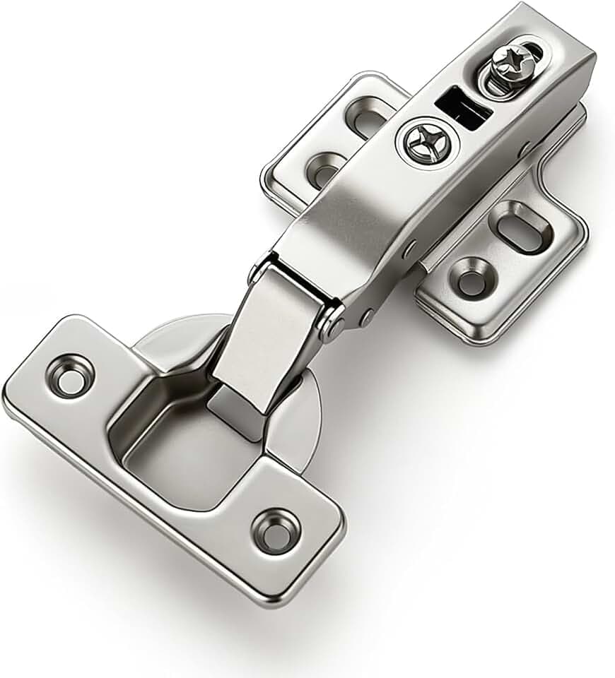 HOME EDIT 5 Pairs 10 Pack European Full Overlay Soft Close Cabinet Hinges
