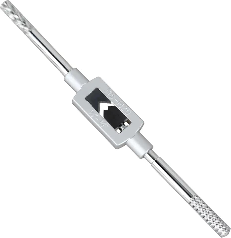 M6-M20 Adjustable Tap Wrench Handle,1/4"-3/4" Hand Tap Holder Tapping Tool
