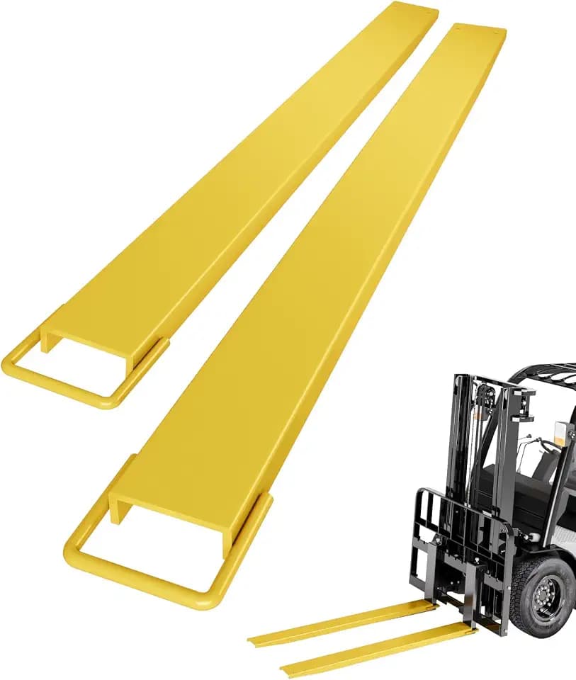 Garvee 5.5in Width Pallet Fork Extension 60in, 1 Pair for Forklift