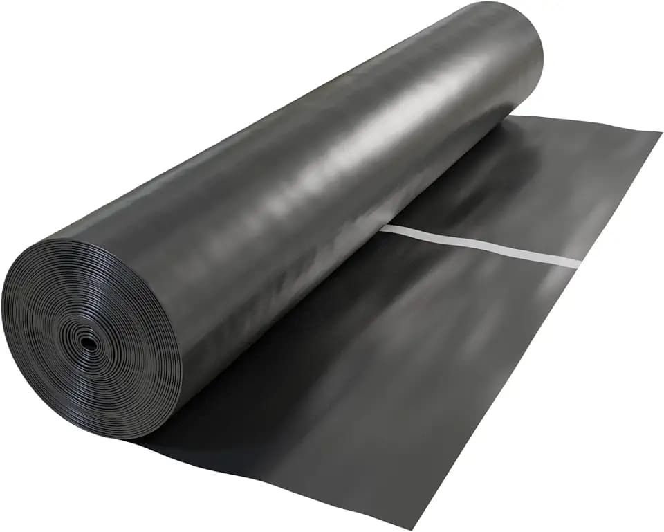 Roberts 70-117 Moisture Barricade 6 mil Polyethylene Film Roll, 600 sq. ft.
