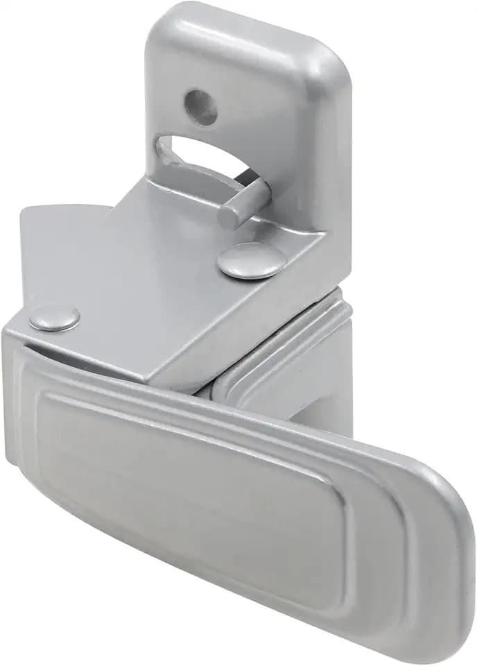 Prime-Line K 55173 Storm and Screen Door Inside Interior Latch with Screws, Silver (Single Pack)