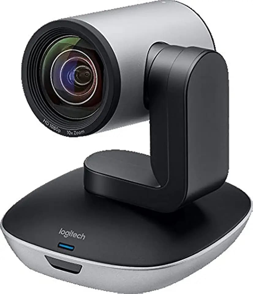 Logitech PTZ Pro 2 1920 x 1080 1080p Full HD 30 fps Schwarz, Grau - Videokonferenzkamera (1920 x 1080 Pixel, 1080p)
