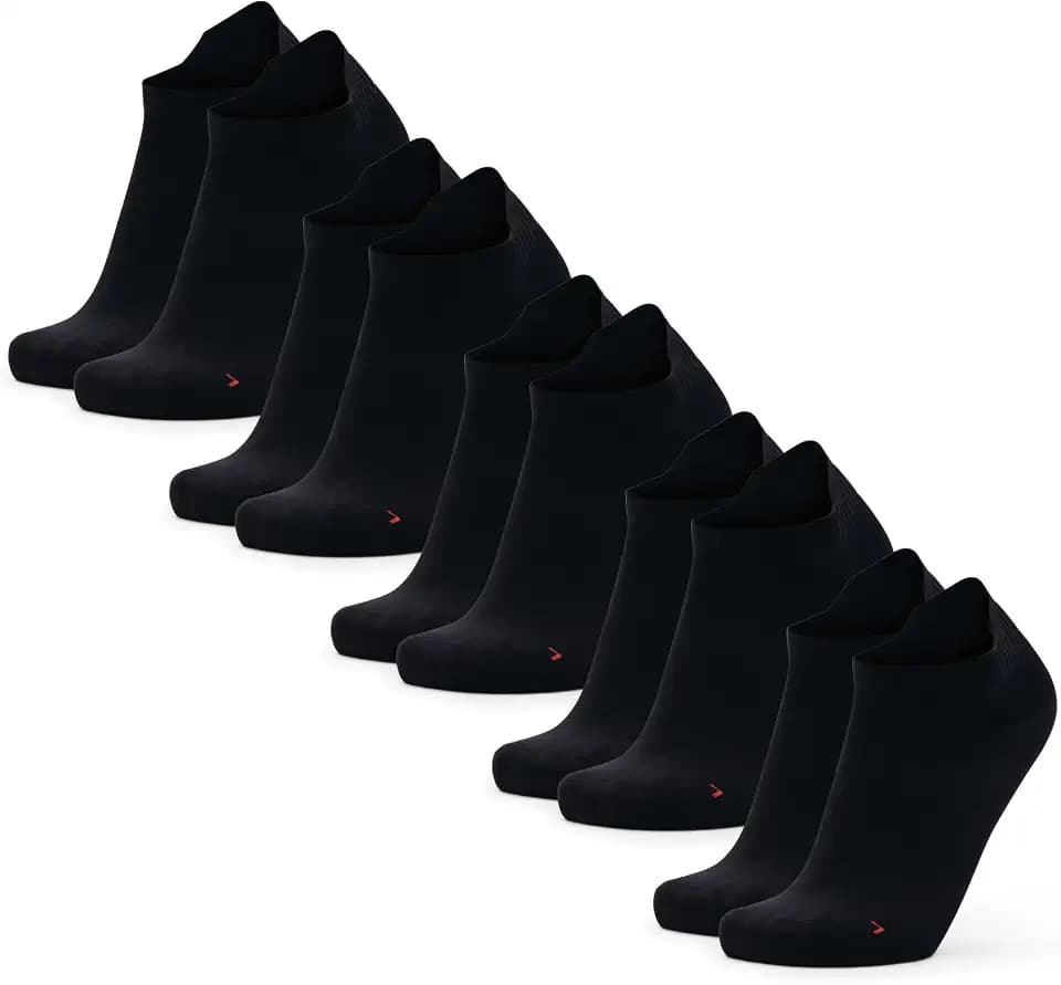 DANISH ENDURANCE Low-Cut Athletic Socks, Breathable Fast-Dry, 3-Pack