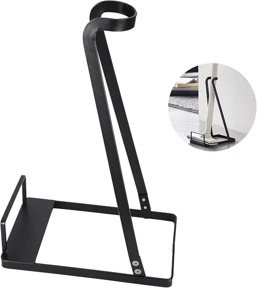 Vacuum Stand for Dyson V6 V7 V8 V10 V11, Vacuum Cleaner Rack, Cordless Organizer Holders Compatible with Handheld Electric Broom(Black)