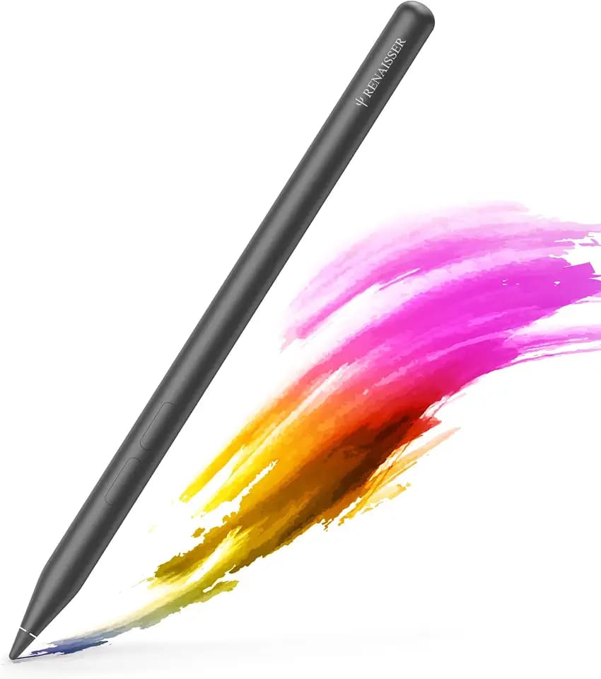 Taiwan RENAISSER Surface Pen, Raphael N520C, Entworfen in Houston, 4096 Druck- und Neigungsempfindlichkeit (MPP2.0), Stift kompatibel mit Surface Pro/Book/Studio/Go, superleicht, Nicht-magnetisch