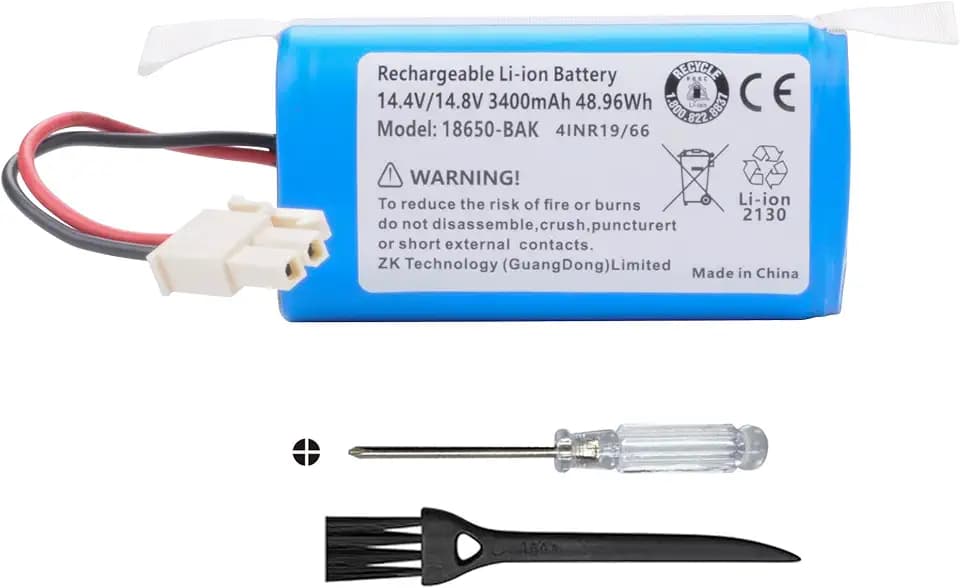 Vacuum Battery Replacement for ILIFE A4s, A4s pro, A6, A7, A8, A9, V7, V7S