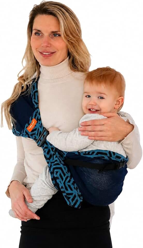 Hüfttrage Baby – Ergonomische Babytrage seitlich ab 6 Monaten bis 15 kg