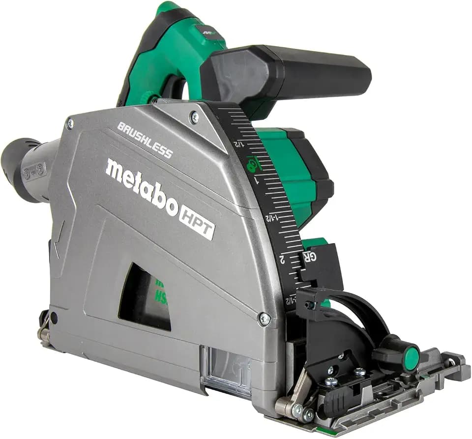 Metabo HPT 36V MultiVolt 6-1/2" Cordless Track Saw Kit, C3606DPA