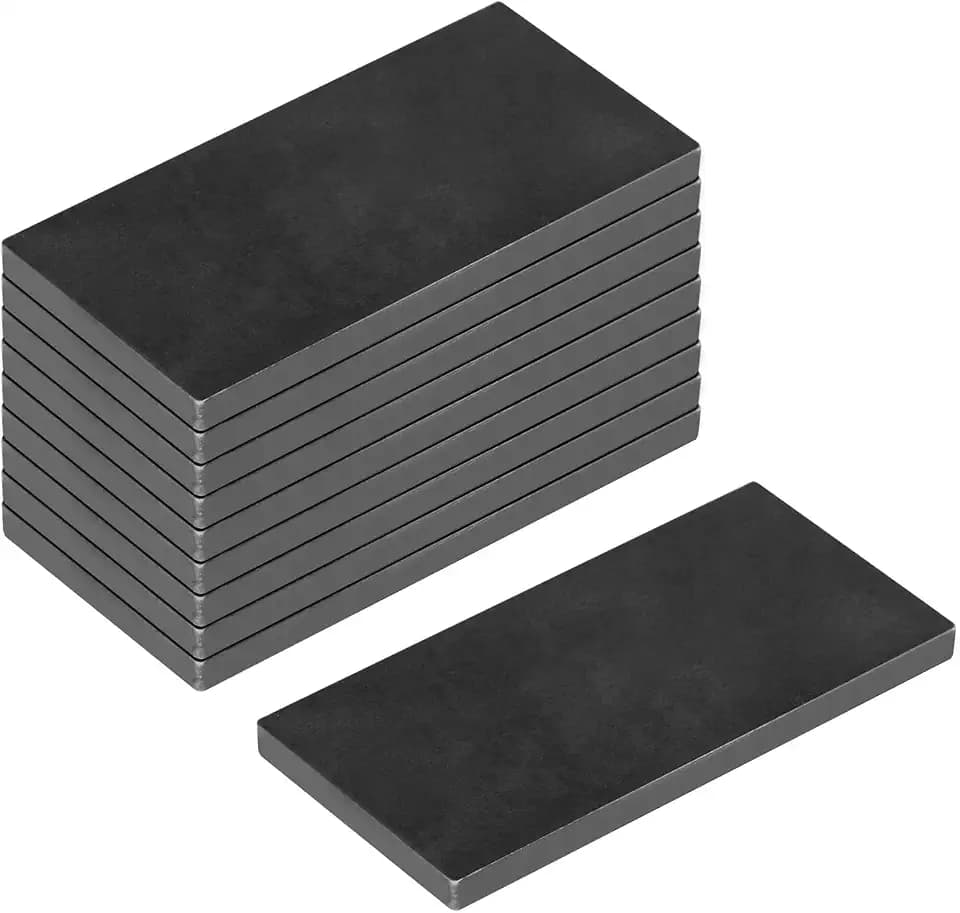 10 Pack 2" × 4" Welding Coupons Practice Plates, 1/4" Steel