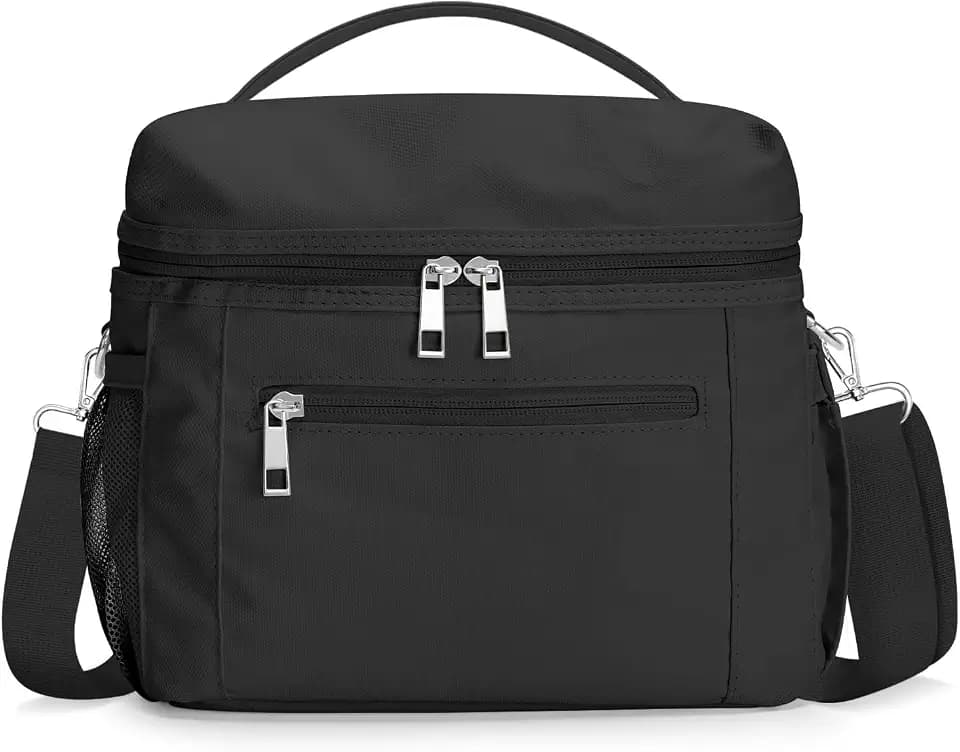 DALINDA Insulated Lunch Box Women Men Leak-Proof Cooler Lunch Bag