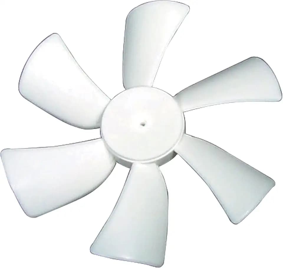 Ventline BVC0466-00 Replacement Fan Blade (6-Blade) 6" Dia. CW for Ventadome RV Roof Vents , White