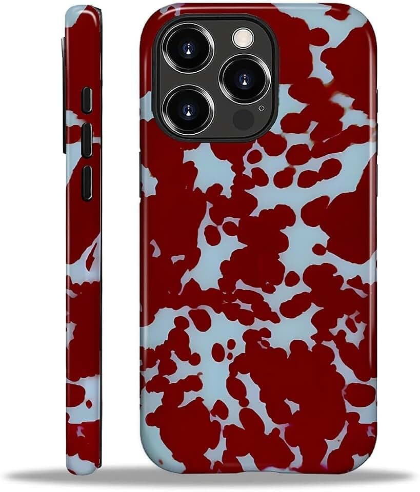 Compatible with iPhone 16 Pro Max Case - Dual-Layer Protection, Hard Shell with Silicone Interior,Slim Scratch Resistant Shockproof for Woman Men - Tortoise Print