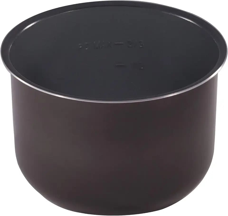 Instant Pot Ceramic Inner Slow Cooking Pot 6-Qt, Non-Stick Coated Interior, Rice Cooker