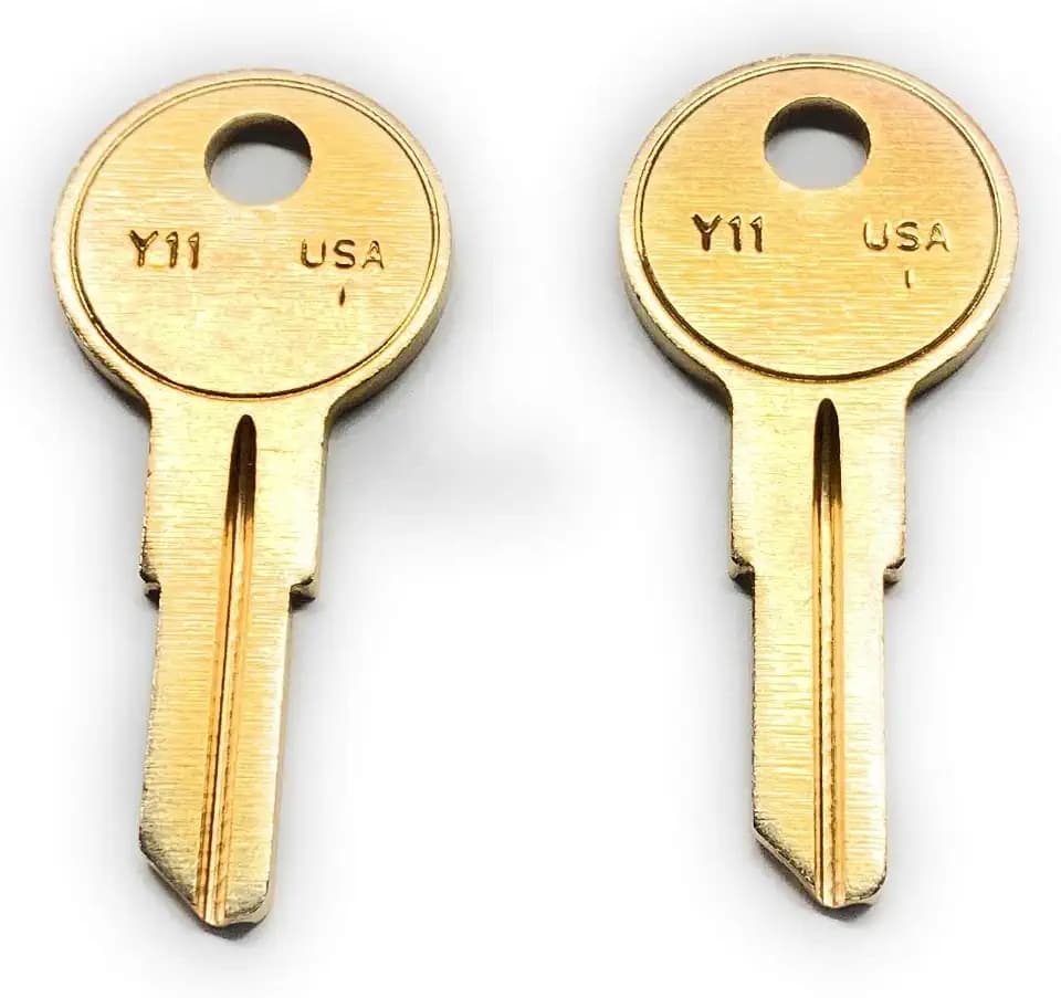 Two Keys for Herman Miller File Cabinet Office Furniture Cut to Lock/Key Numbers from UM276 to UM427 (UM353)