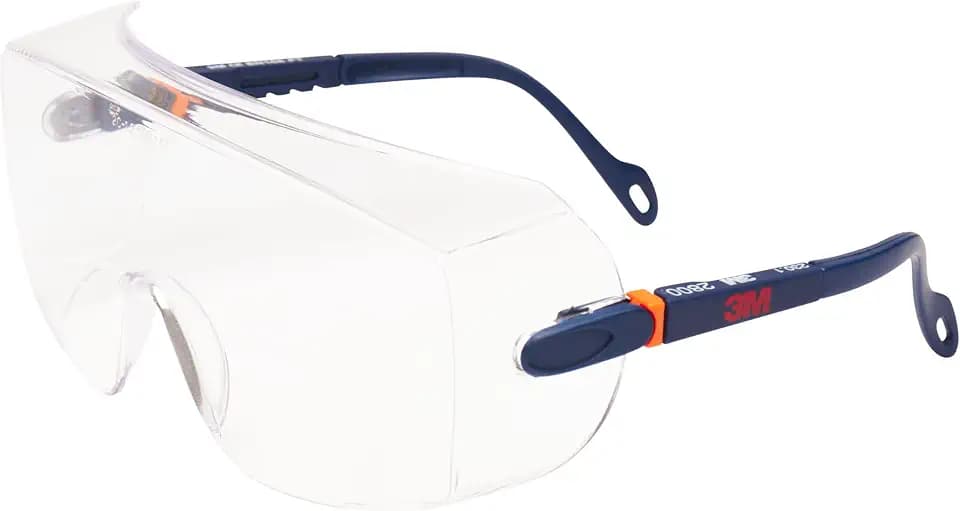 3M Classic Line Over Schutzbrille Optische Klasse 1 Schlagfester integraler Augenbrauenschutz Ref. 2800 CLO