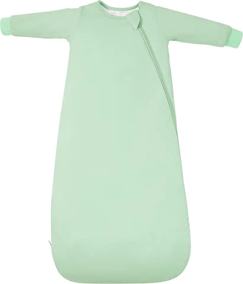 1.0 TOG Long Sleeve Sleep Sack, Baby Wearable Blanket 2-Way Zipper