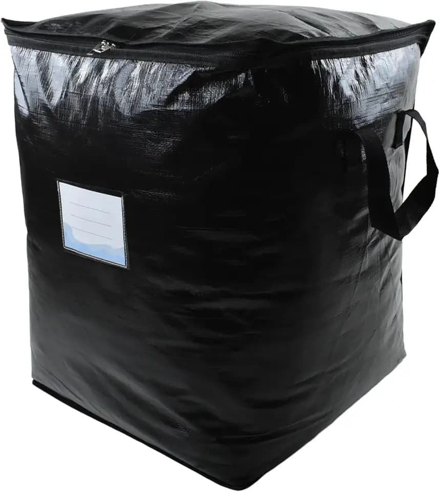 91L Storage Bags for Clothes, Moving Bags Heavy Duty Extra Large with Reinforced Handle, Storage Containers for Organizing Bedding, Blanket, Sheets, Pillows, Toys, Christmas Decorations