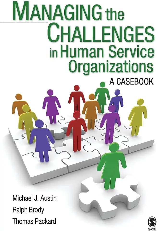 Managing the Challenges in Human Service Organizations: A Casebook