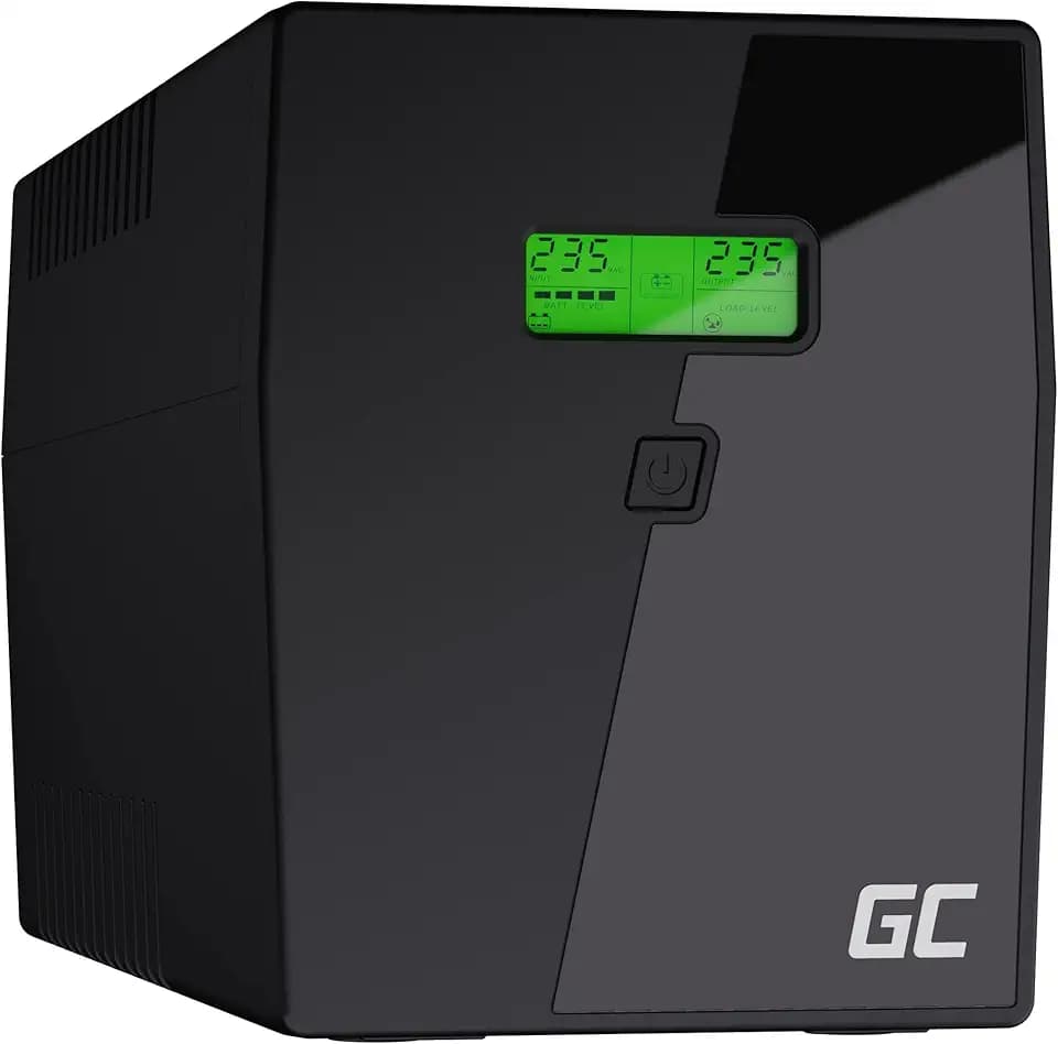 Green Cell USV 1500VA 900W Line-Interactive 230V mit AVR und LCD-Display