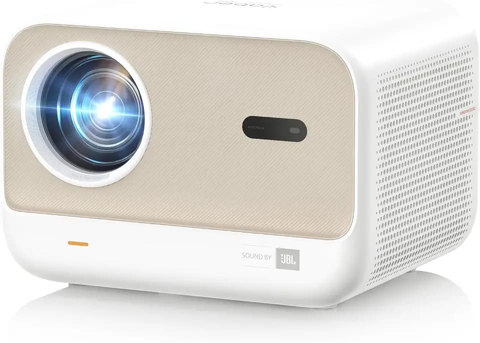 Beamer Sound by JBL,1080P Native Projektor, Yaber L2s Nahtloser Autofokus Video Projektor, LED Projector mit WiFi6 und Bluetooth 5.1 Heimkino Beamer für Handy/Laptop, Kompatibel mit TV Stick