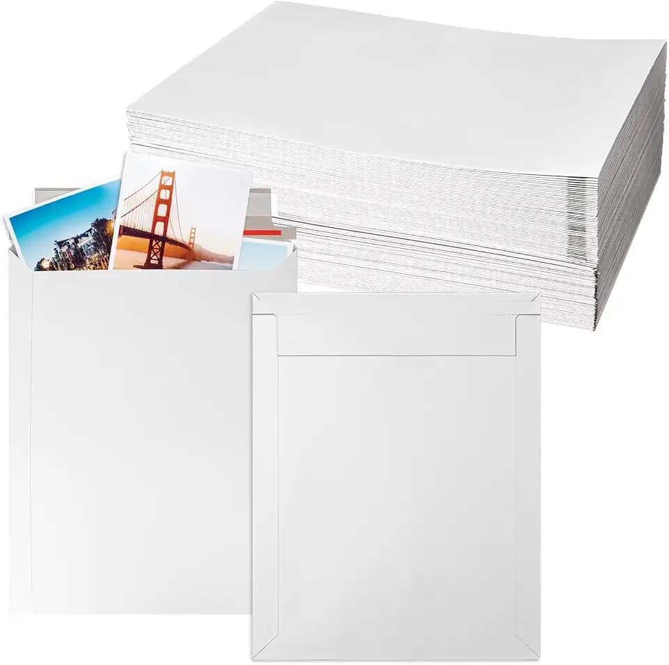 100 Pack Supreme Quality Photo Mailers, 9 x 11.5"